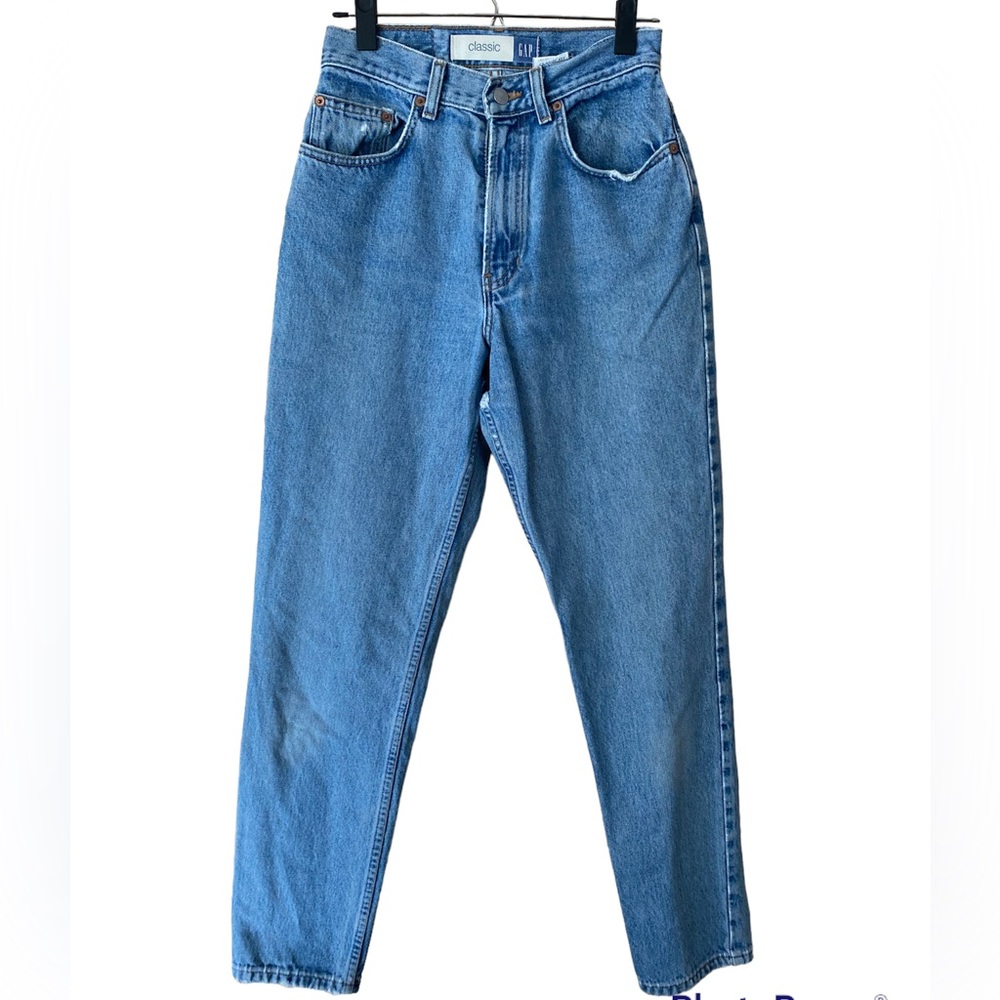 Vintage Gap Classic Fit Mom Jeans High rise Size 8